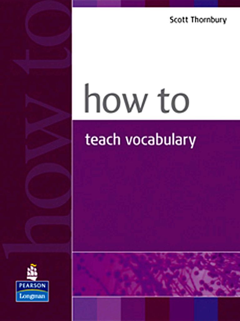 How to Teach Vocabulary