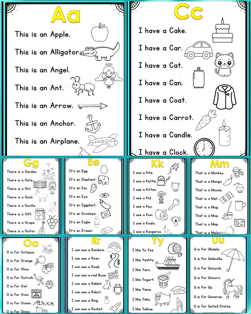 Alphabetical Sentences