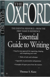 The Oxford Essential Guide to Writing